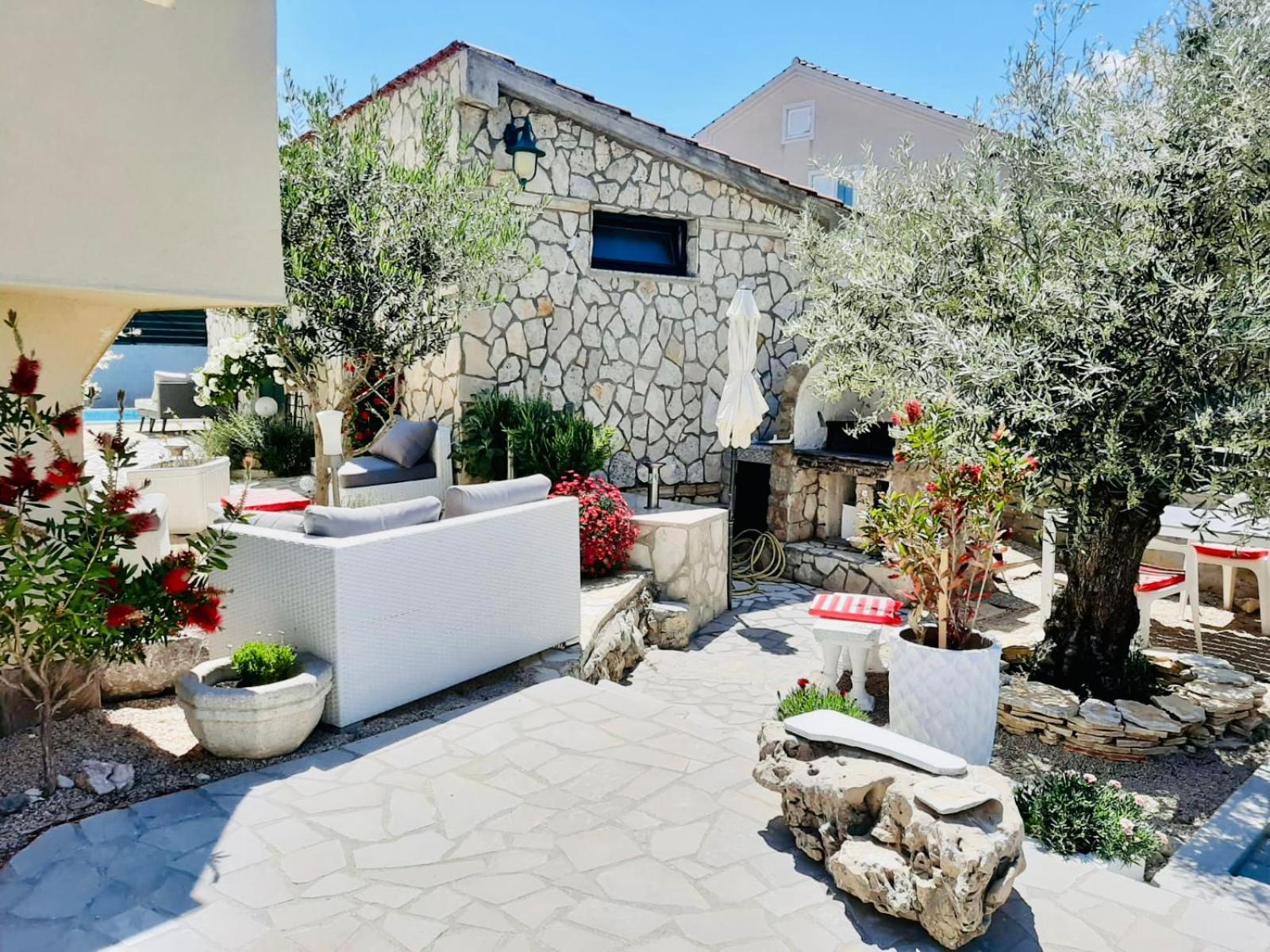 Villa Evamar, Island Krk Punat Ngoại thất bức ảnh